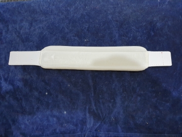 Bassriemen, 8cm - Folk Weiß